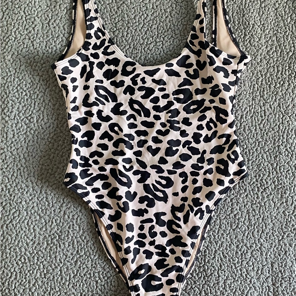 Cheta Print One-Piece Swimsuit